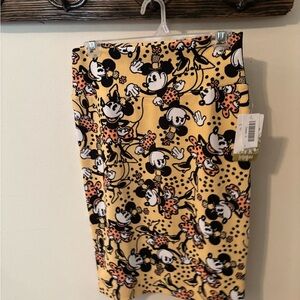 LuLaRoe Gold and Black Pencil Skirt Casual Resort Wear